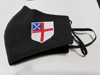 Picture of Episcopal Shield Black Face Mask - Small Size