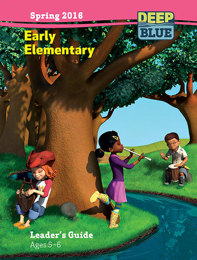 Picture of Deep Blue Early Elementary Leader's Guide Spring 2016