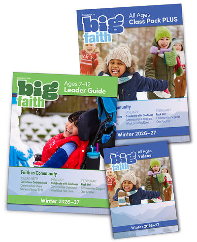 Picture of Cokesbury Kids Big Faith Winter 2026-27 Leader Kit Ages 7-12 - Digital Kit Download