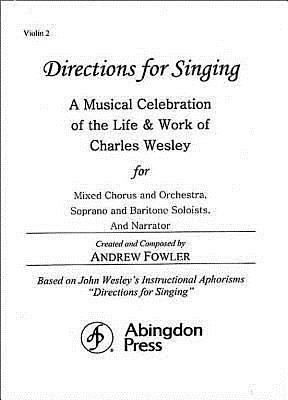 Picture of Directions for Singing - Violin 2