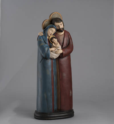 Picture of Holy Family Resin Display Figure 36"