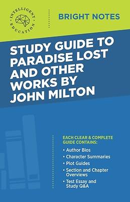Picture of Study Guide to Paradise Lost and Other Works by John Milton
