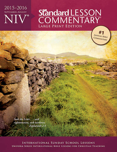 Picture of Standard Lesson Commentary NIV Large Print Edition 2015-2016
