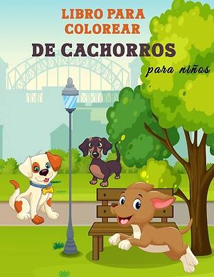 Picture of Libro para colorear de cachorros para niños