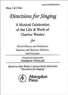 Picture of Directions for Singing - Oboe 1 & 2