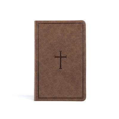Picture of KJV Thinline Reference Bible, Brown Leathertouch