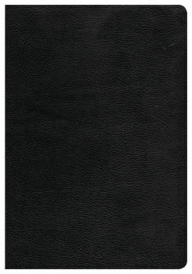 Picture of CSB Giant Print Reference Bible, Black Genuine Leather