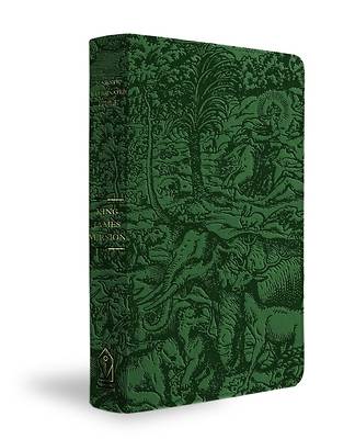Picture of KJV Majestic Illuminated Bible (Emerald Leatherluxe)