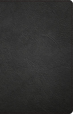 Picture of CSB Thinline Reference Bible, Black Genuine Leather