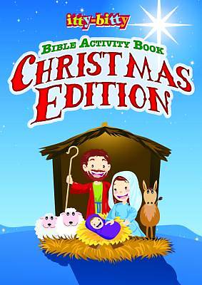 Picture of Itty Bitty Bible Activity Book for Kids-Christmas Edition Pkg of 6