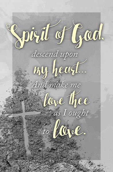Picture of Spirit of God Ash Wednesday Bulletin (Pkg of 50)