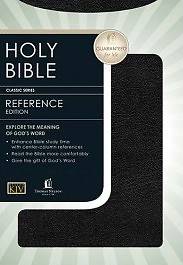 Picture of King James Version Indexed Red Letter Reference Bonded Leather Black with Concordance