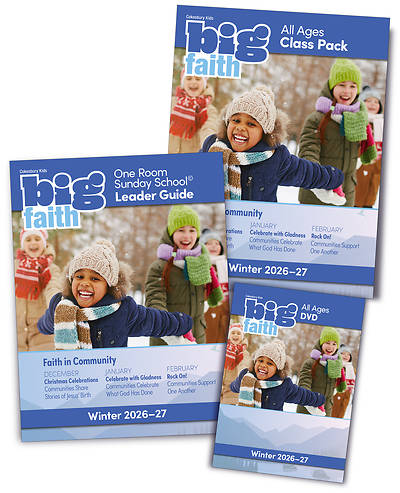 Picture of Cokesbury Kids Big Faith Winter 2026-27 One Room Sunday School® Leader Kit