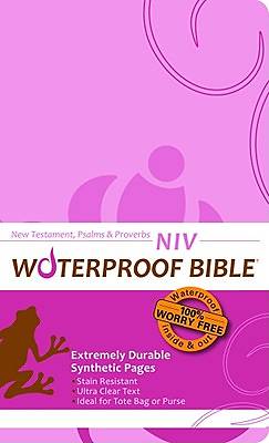 Picture of Waterproof New Testament with Psalms and Proverbs-NIV-Pink
