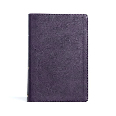 Picture of CSB Giant Print Reference Bible, Plum Leathertouch