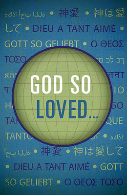 Picture of God So Loved... (Pack of 25)