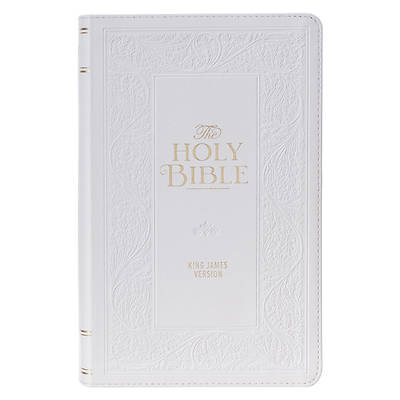 Picture of KJV Bible Giant Print Standard Faux Leather White