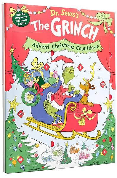 Picture of Dr. Seuss's the Grinch Advent Christmas Countdown