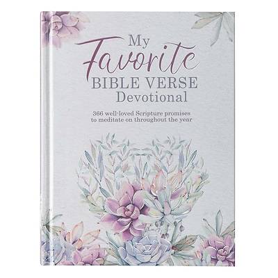 Picture of My Favorite Bible Verse Devotional Hard Cover