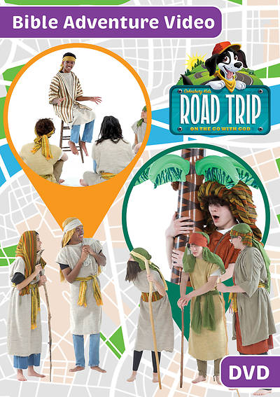 Picture of Vacation Bible School (VBS) 2025 Road Trip Bible Adventure Video DVD/CD-ROM