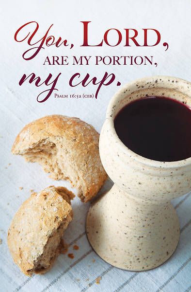 Picture of You Lord Portion Communion Bulletin Regular