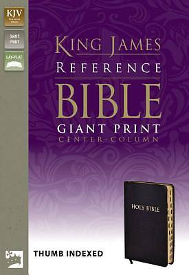 Picture of Reference Bible-KJV-Giant Print Center Column