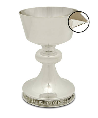 Picture of Artistic ASA 1310 Silverplate Cup of the New Testament Chalice with Applied Pouring Spout