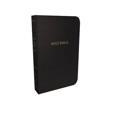 Picture of KJV, Thinline Reference Bible, Bonded Leather, Black, Indexed, Red Letter Edition