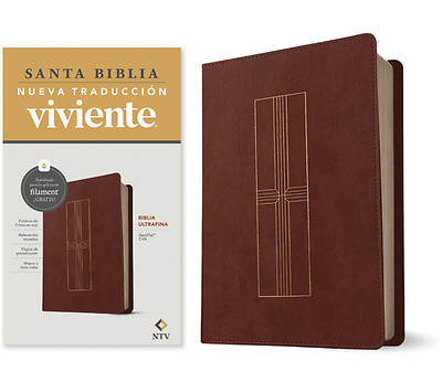 Picture of Biblia Ultrafina Ntv, Con Filament (Sentipiel, Café, Letra Roja)