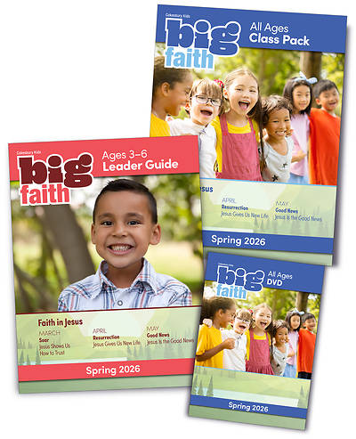 Picture of Cokesbury Kids Big Faith Spring 2026 Leader Kit Ages 3-6