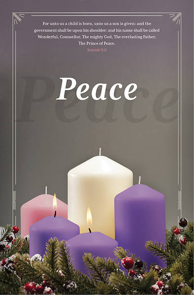 Picture of Peace Advent Regular Size Bulletin