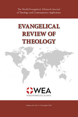Picture of Evangelical Review of Theology, Volume 49, Number 2