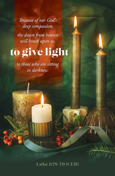 Picture of To Give Light Christmas Bulletin
