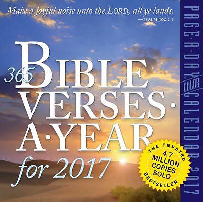 Picture of 365 Bible Verses-A-Year Page-A-Day Calendar 2017