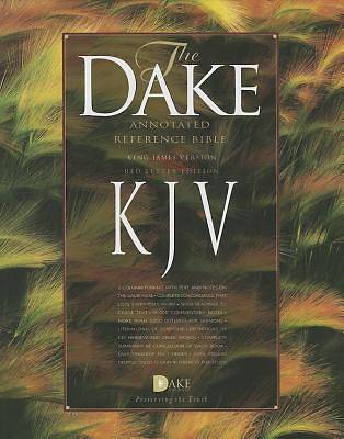 Picture of Dake KJV Burgundy Leathersoft (8.5 Font)