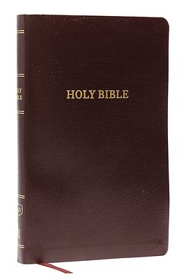 Picture of KJV, Thinline Reference Bible, Bonded Leather, Burgundy, Red Letter Edition