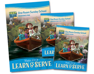 Picture of Deep Blue Learn & Serve One Room Sunday School Kit Winter 2017-18 Download