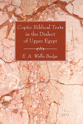 Picture of Coptic Biblical Texts in the Dialect of Upper Egypt
