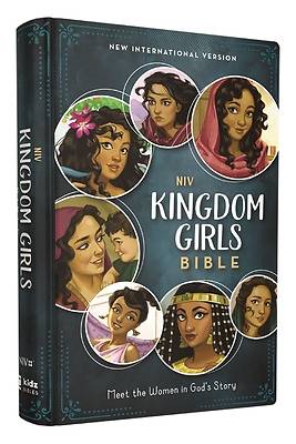 Picture of Niv, Kingdom Girls Bible, Full Color, Hardcover, Teal, Comfort Print