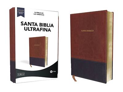 Picture of Lbla Santa Biblia Ultrafina, Leathersoft, Café