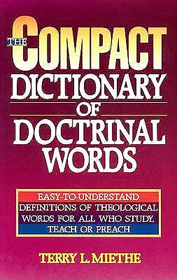 Picture of The Compact Dictionary of Doctrinal Words