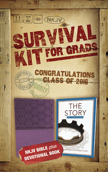 Picture of 2016 Survival Kit for Grads, NKJV -Lilac