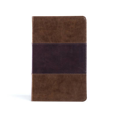 Picture of KJV Thinline Reference Bible, Saddle Brown Leathertouch