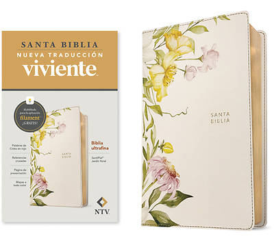 Picture of Biblia Ultrafina Ntv, Con Filament (Sentipiel, Jardín Floral, Letra Roja)