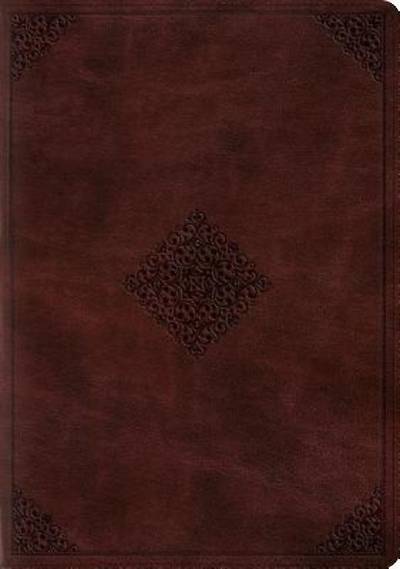 Picture of ESV Study Bible (Trutone, Mahogany, Ornament Design)