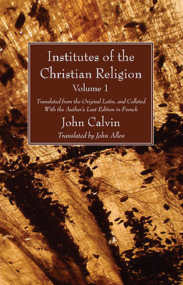 Picture of Institutes of the Christian Religion Vol. 1