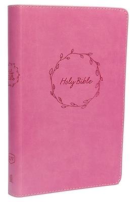 Picture of KJV, Deluxe Gift Bible, Imitation Leather, Pink, Red Letter Edition