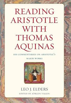 Picture of Reading Aristotle with Thomas Aquinas