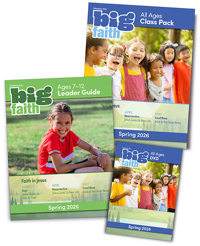 Cokesbury Kids Big Faith Spring 2026 Leader Kit Ages 7-12