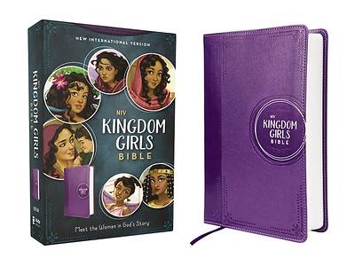 Picture of Niv, Kingdom Girls Bible, Full Color, Leathersoft, Purple, Comfort Print